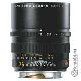 Ремонт кольца зума для Leica Summicron-M 75mm f/2 APO Aspherical
