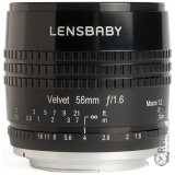 Чистка матрицы зеркальных камер для Lensbaby Velvet 56 Fuji X