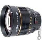 Замена передней линзы для Samyang AE 85mm f/1.4 Nikon