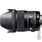 Ремонт передней линзы для Sigma 35mm f1.4 DG HSM Nikon