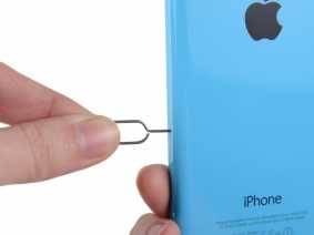 Сим-карта — Замена задней крышки для Apple iPhone 5c