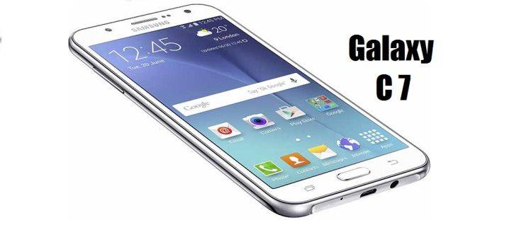 Обзор телефона Samsung Galaxy C7 который представлен в 4 цветах