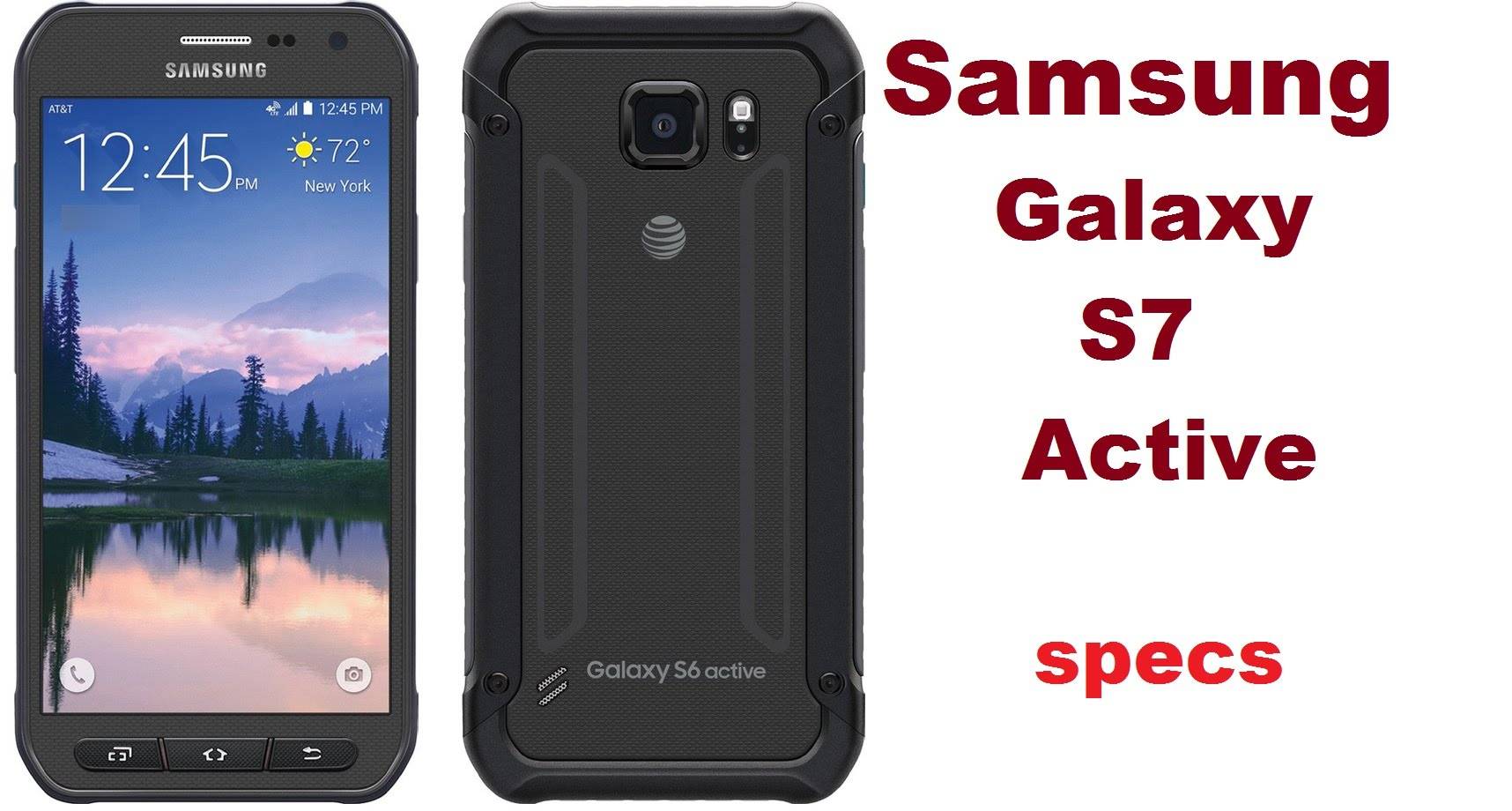 Samsung Galaxy S7 Active смартфон для активных людей